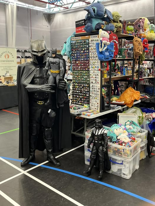 Batman cosplay at TheToyTable